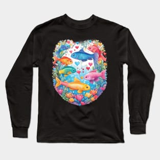 Marine Life Long Sleeve T-Shirt